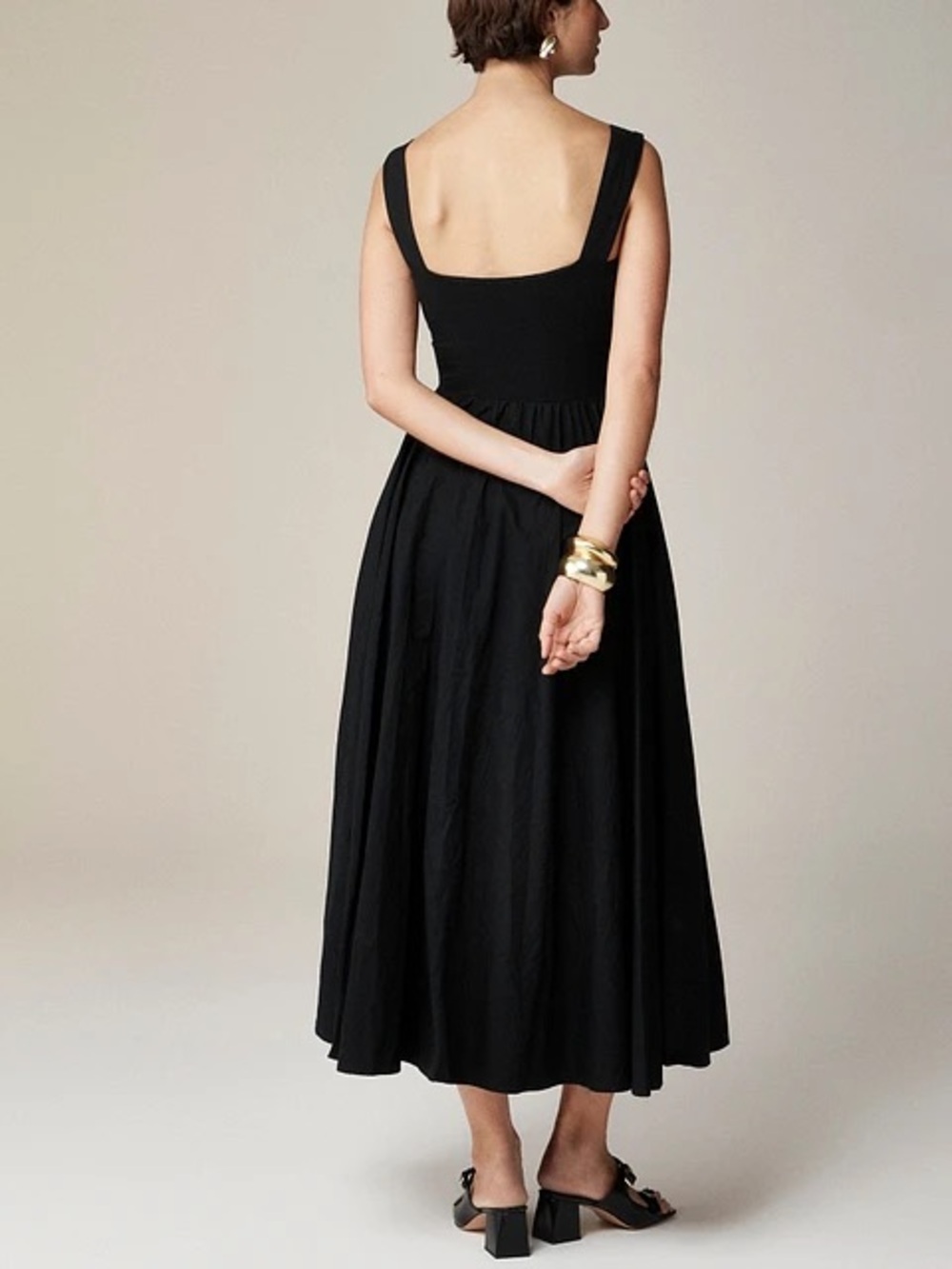 J. Crew Sweetheart tank dress with poplin skirt - Picture 6 of 6
